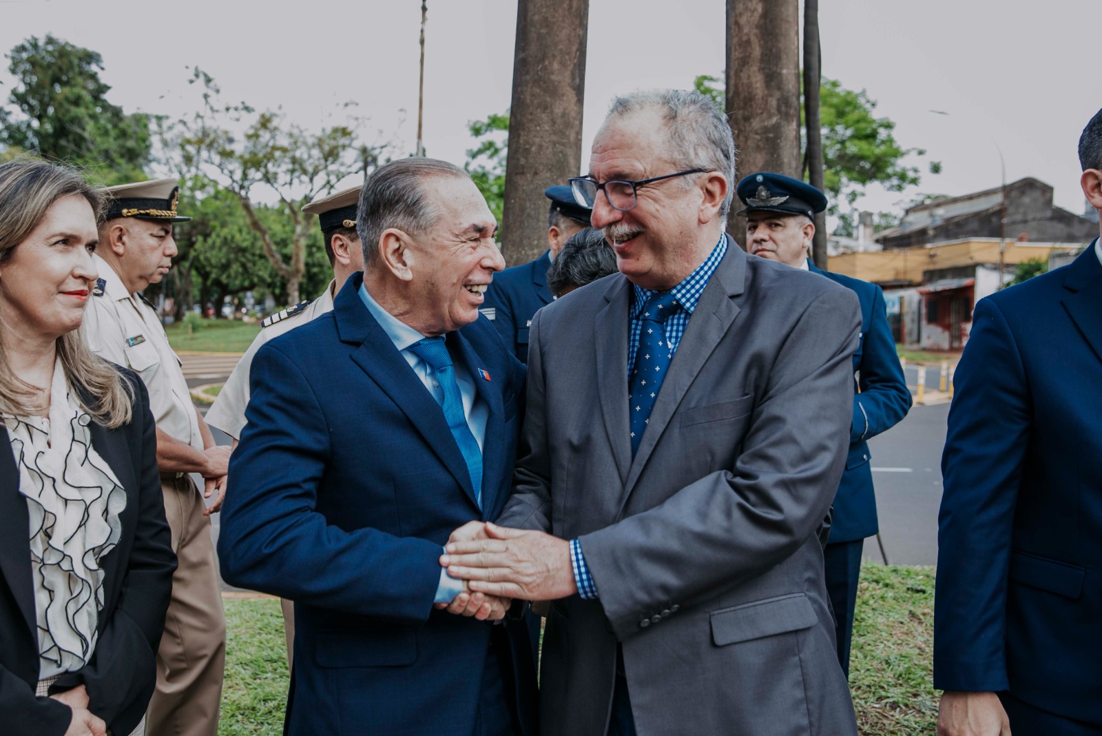 <p>Stelatto encabezó el acto por el 155 aniversario de Posadas</p>