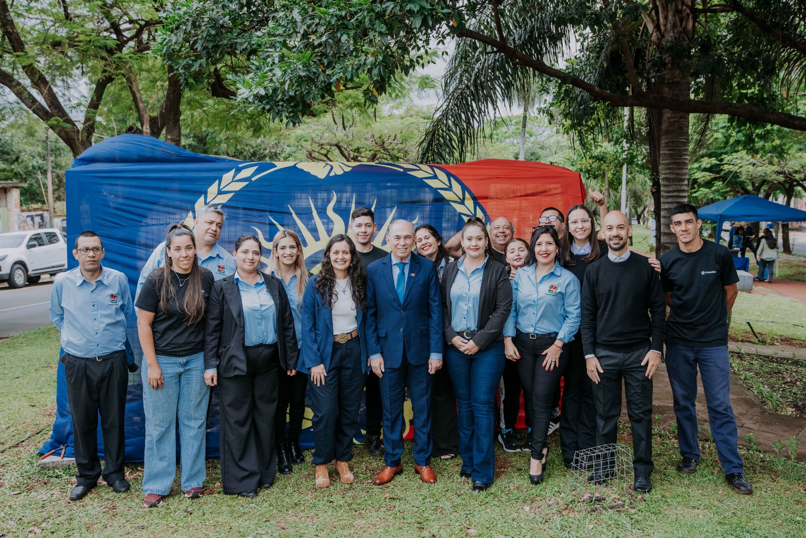 <p>Stelatto encabezó el acto por el 155 aniversario de Posadas</p>