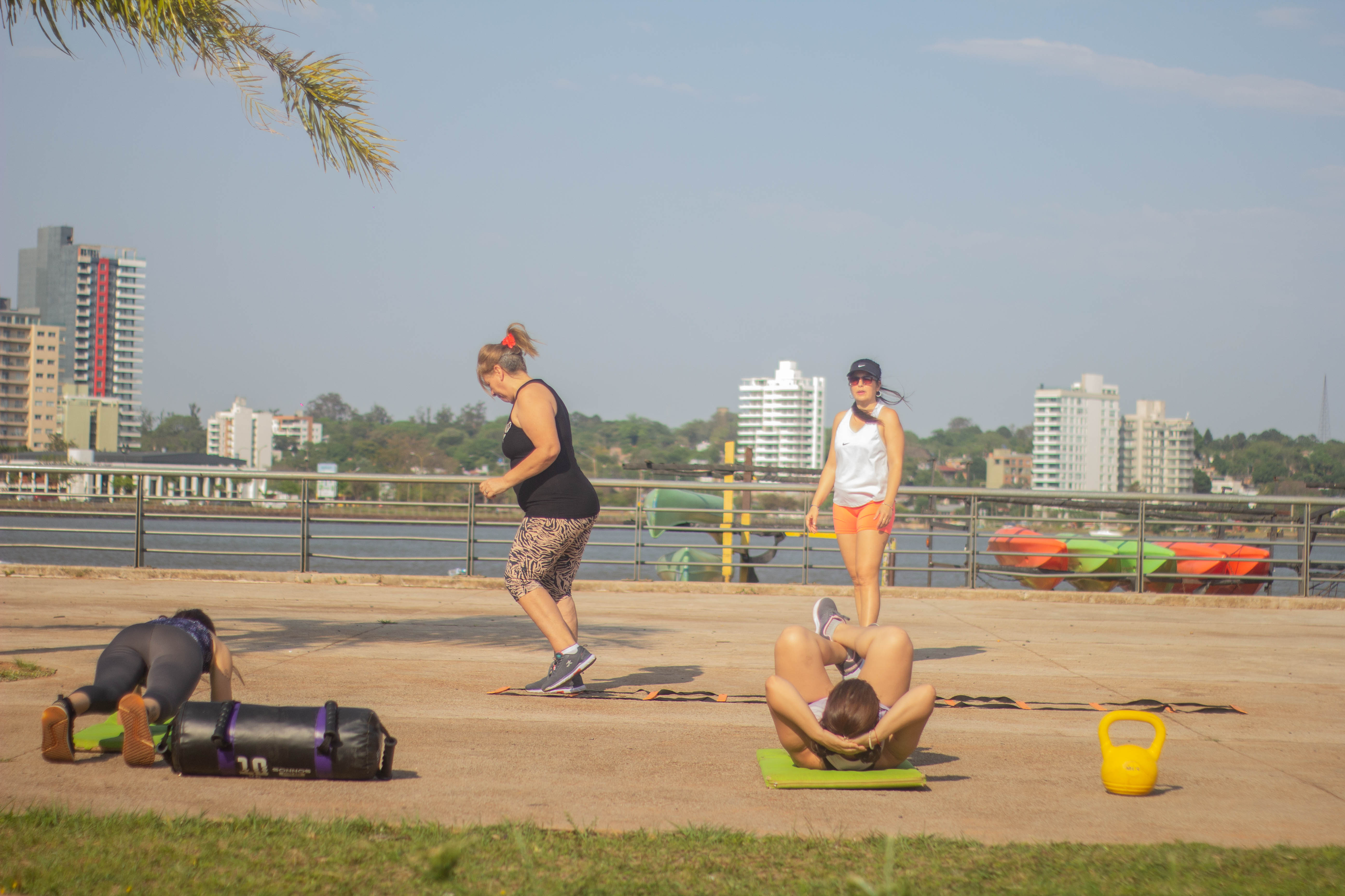 <p>Se realizó una mañana activa y deportiva en El Brete </p>